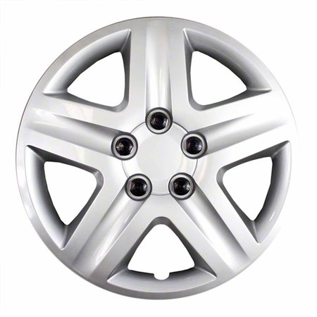 COAST2COAST 17", 5 Spoke, Silver, Plastic, Set Of 4 IWC43117S